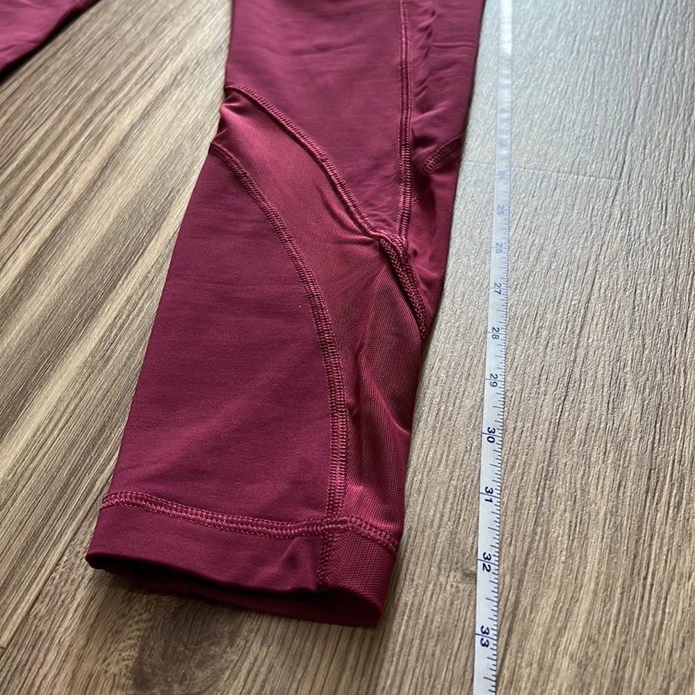 LULULEMON Maroon Leggings - Picture 16 of 17